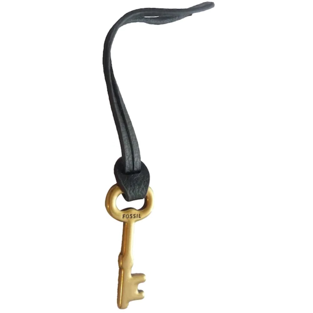 FOSSIL, Gold Tone Key Fob Charm  Replacement for Handbag or Wallet
